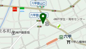 吹上の森 六甲店の地図画像