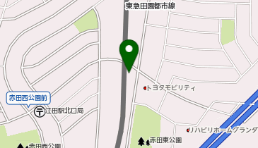 青葉 Aoba-Azamino(アオバ アザミノ)の地図画像