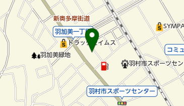 トヨタS&D西東京 U-Car(ユーカー) 羽村店の地図画像