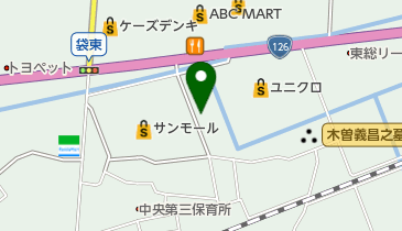 フラワーショップ もみの木の地図画像