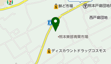 熊本東部青果株式会社の地図画像