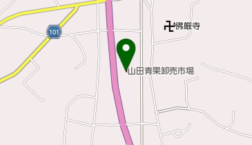 山田青果卸売市場株式会社の地図画像