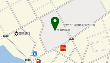 大分魚市株式会社の地図画像