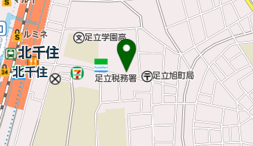 銀座パリス 北千住学園通り店の地図画像