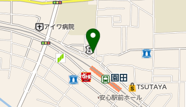 銀座パリス 園田駅前店の地図画像