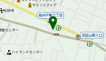 ストレージ王 高井戸東トランクルームの地図画像