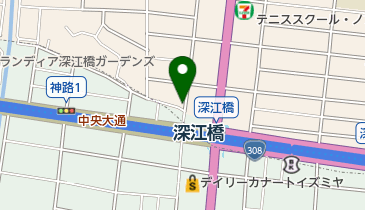 MOCOMOCO FUKAEBASHI(モコモコ深江橋)の地図画像