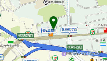 ヒューマンアカデミー 横浜校の地図画像