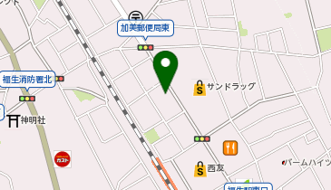 ときわスポーツ 福生店の地図画像