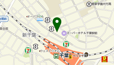 ときわスポーツ 千葉店の地図画像