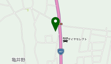 タカハシ 亀井野店の地図画像