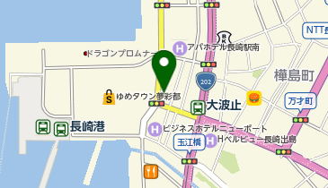 おおつかガーデンサービス 長崎の地図画像
