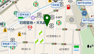 THE NORTH FACE/HELLY HANSEN(ザ ノース フェイス ヘリー ハンセン) 神戸店の地図画像