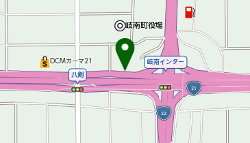PLUS LIVING(プラス リビング) 岐阜店の地図画像