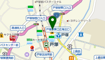 戸塚モディの地図画像