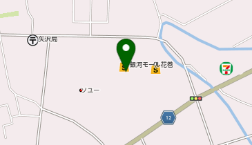 銀河モール花巻くるポン店の地図画像