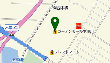 Atlantica(アトランティカ) ガーデンモール木津川店の地図画像