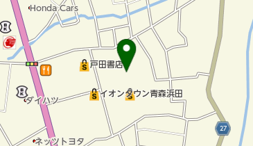 サロン・ド・フレンディ 青森浜田店の地図画像