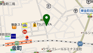 とらやベーカリーの地図画像