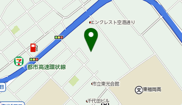 西鉄運輸株式会社 業務本部の地図画像