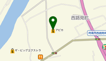 肉のまなぶくん ショッピングプラザアピカ店の地図画像