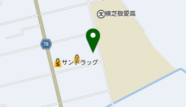 ミヤマ 横芝店の地図画像