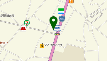 すぎのや本陣 土浦真鍋店の地図画像