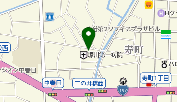 アカハナのトナカイの地図画像