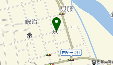 料亭 紀文の地図画像