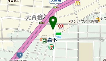 株式会社丸明 大曽根店の地図画像