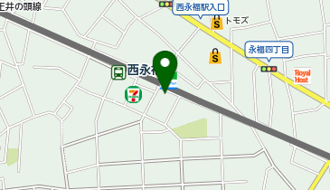 コルモピア 西永福駅前店の地図画像