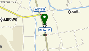 八十二銀行 池田支店の地図画像