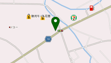 ジョイス 銀河モール花巻の地図画像