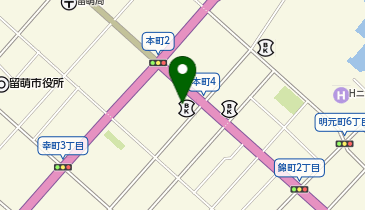 北洋銀行 増毛支店の地図画像