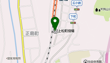 八十二銀行 上松支店の地図画像