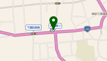 八十二銀行 下諏訪支店の地図画像