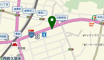 Wing foot(ウイングフット)の地図画像