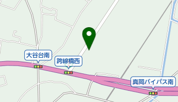 ウォッシュサイト大谷台の地図画像