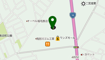 ヤマハミュージックジャパン ワンズモールセンター ワンズモール店の地図画像