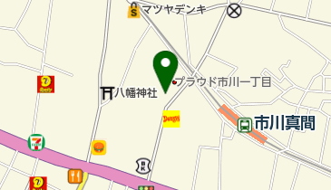 スタジオ・アン 市川店の地図画像