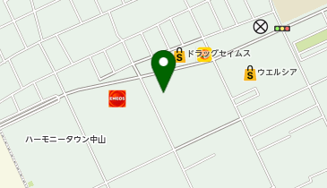 CUPID(キューピット) 中山店の地図画像