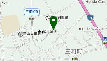 大阪グレイスキリスト教会の地図画像
