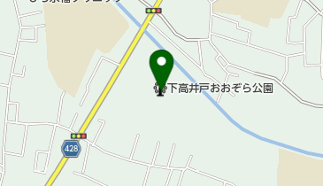 下高井戸おおぞら公園の地図画像