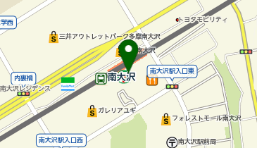 築地銀だこ 南大沢店の地図画像