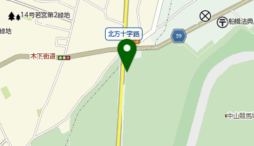 築地銀だこ 中山競馬場店の地図画像