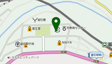 岩手銀行 釜石支店 ローンデスク釜石 併設の地図画像