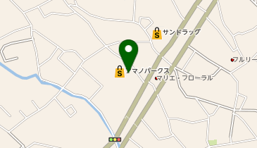 アマノパークス 竜王店の地図画像