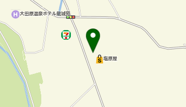 SHIOBARAYA(シオバラヤ) 中田原店の地図画像