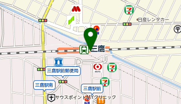 無人ATM りそな銀行 三鷹駅出張所の地図画像
