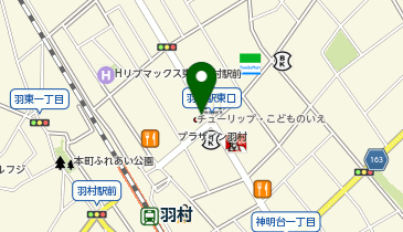 無人ATM りそな銀行 羽村出張所の地図画像